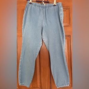 vintage denim & company mom jeans xl